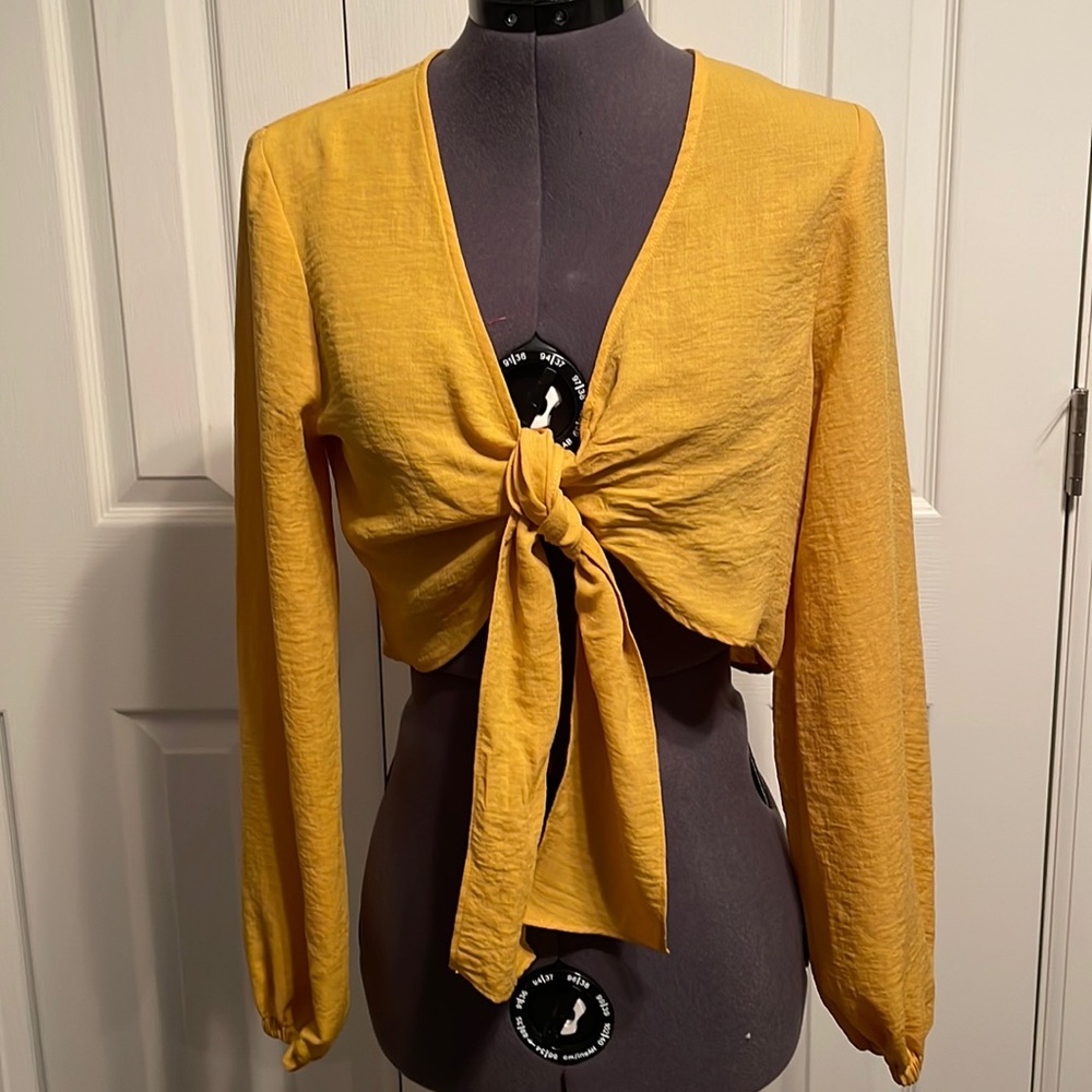 Urban Outfitters tie front top